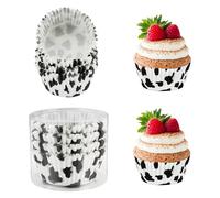 Caissettes Muffins et Cupcakes, 100 Pièces en Papier, Réutilisables pour la Cuisson