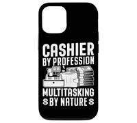 Caissier by Profession Multitâche by Nature Coque pour iPhone 12/12 Pro