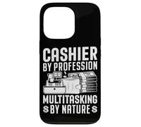Caissier by Profession Multitâche by Nature Coque pour iPhone 13 Pro
