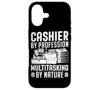 Caissier by Profession Multitâche by Nature Coque pour iPhone 17
