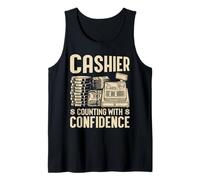 Caissier Compter en Toute Confiance Débardeur