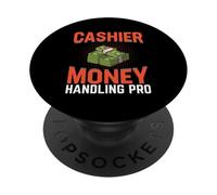 Caissier Money Handling Pro PopSockets PopGrip Adhésif
