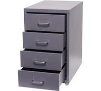 Caisson à roulettes Boston T851 48x28x41cm gris foncé Gris G
