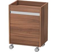 Caisson à roulettes Duravit Ketho, 500x670x360 mm, 1 porte, charnières à droite, KT2530R7979, Couleur: Décor noyer naturel