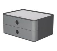 Caisson à tiroirs HAN SMART-BOX ALLISON 1120-19 - Gris, noir, blanc - 2 tiroirs