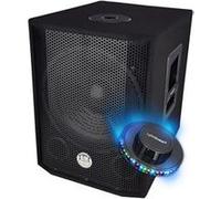 Caisson bi-amplifié 600W - BM Sonic 1208-SOLO - USB Bluetooth, Boomer 30cm 12" - Réglages séparés Graves Aigus + LIGHT LED