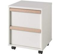 Caisson blanc mat hêtre London