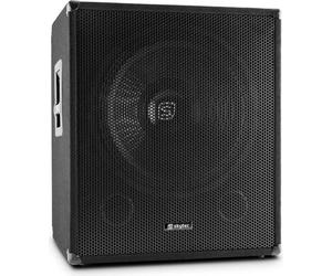 Caisson de Basse Amplifié Vonyx SWA15 - 1000W, 18 pouces, Noir