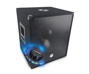 Caisson de Basse SUB Sono 15" Passif BM Bmsonic BMS-SUB15-P - 800W Max - Boomer 38cm - Speakon + Jack 6,3 mm + Light LED