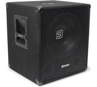 Caisson de basse Vonyx SMWBA18 - Subwoofer bi-amplification 18"" - Sorties amplifiées - Mixage intégré