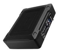 Caisson de Basses Actif 1000W Ultra-Plat pour Siège Auto, Câble Audio Inclus