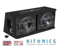 Caisson de basses actif double bass reflex 600 Hifonics TDA-250R 2 X 25 CM...