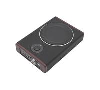 Caisson de basses actif pour voiture - 600 W - 8" - Pour voiture - Fréquence basse - Amplificateur stéréo - Effet sonore puissant - Installé sous le siège passager - Housse de protection en acier
