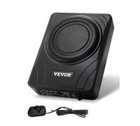 Caisson de basses amplifié sous siège 203mm (8"") 300W ultra-mince pour voiture camion VUS - Basses profondes Hi-Fi