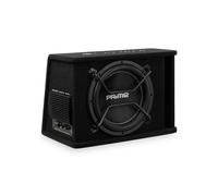 Caliber BC112SA-PRO - Caisson de Basse Voiture 12 Pouces Actif avec amplificateur intégré - Subwoofer Auto 200W RMS - 1000W crête - Noir