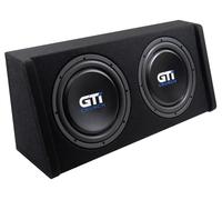 Caisson de basses Crunch GTI 300T Bass Reflex 30 cm (12") avec membrane passi...