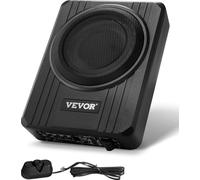 Caisson de basses de voiture VEVOR sous le siège, 400 W, 203 mm, caisson de basses de voiture mince et puissant pour SUV, camion, entrée haut/bas et contrôle de volume