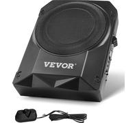 VEVOR Caisson de basses sous le siège de voiture mince 254 mm 400 W pour camion