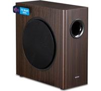 EDIFIER T5s CAISSON DE BASSE ACTIF - Haut-parleur de 8 pouces, 70W - Filtre passe-bas - Fréquence jusqu'à 35 Hz - Boîtier MDF pour une résonance réduite - Connexions RCA - Design intemporel (T5s BOIS)