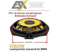 Caisson de basses ESX VXB8WS compatible avec les modèles BMW E/F/G et MINI R/F