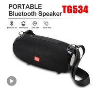 Caisson de basses sans fil Bluetooth portable, haut-parleur, boîte de son, musique, basse, ordinateur, PC, TV, radio FM, injuste, grand, 10W black