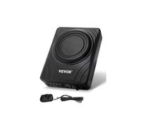 Caisson de basses sous le siège de voiture, 300 W, haut-parleur de boîtier de basses de voiture mince, 203 mm, amplificateur