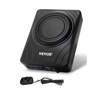 VEVOR Caisson basses sous-siège voiture 300W 203mm amplificateur intégré entrée haut/bas contrôleur