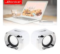 Caisson de basses stéréo haute puissance,gamme complète,haut-parleur PC portable,basses,musique DJ,haut-parleurs d'ordinateur USB pour ordinateur portable,téléphone,TV #B