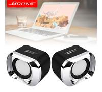 Caisson de basses stéréo haute puissance,gamme complète,haut-parleur PC portable,basses,musique DJ,haut-parleurs d'ordinateur USB pour ordinateur portable,téléphone,TV #A