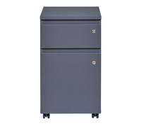 Caisson de Bureau à Roulettes "André" 76cm Gris