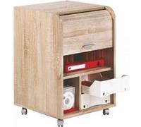 Caisson de Bureau Chêne Naturel - Chêne Naturel - L 47.2 x l 47 x H 69.2 cm marron G