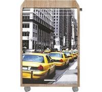 Caisson de Bureau Chêne Naturel - Taxis Jaunes 503 - L 47.2 x l 47 x H 69.2 cm marron G