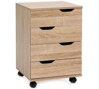 Caisson de Bureau FINEBUY - Sonoma - 4 tiroirs - 40x60x40 cm