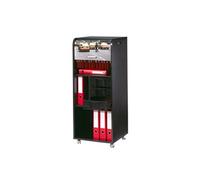Caisson de Bureau Mobile Noir 108 cm - New York 504 - L 47.2 x l 47 x H 107.6 cm