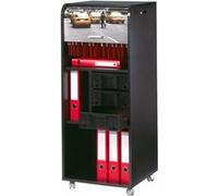 Caisson de Bureau Mobile Noir 108 cm - New York 504 - L 47.2 x l 47 x H 107.6 cm Noir G