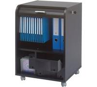 Caisson de Bureau Noir Sur Roulettes - Taxis Jaunes 503 - L 47.2 x l 47 x H 49.2 cm Noir G