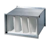 Caisson de filtre à air avec filtre à poches BL KFBT 40x20-F5 de Blauberg - 8034107