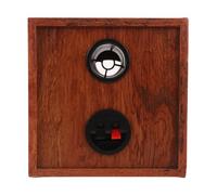 Caisson de Haut-parleur pour Subwoofers 5 Pouces en Bois pour Voiture | Clarté Sonore Améliorée, Vibrations Réduites, Performance Grave Optimale, Usage Véhicule et Maison