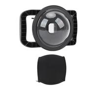 Caisson Étanche avec Dome sous - Marin, Boîtier Imperméable pour Camera Sportive, Poignées Doubles, Profondeur 30M - Vision Grand Angle à 180°, Stabilisateur Intégré, Capture