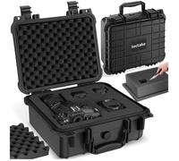CAISSON ETANCHE CAMERA - TECTAKE - Valise Etanche pour Appareil Photo Universel Caméra + 3 Mousses 35 x 34 x 155 cm - Noir