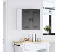 Caisson haut cuisine Noir - LEMON® Meuble mural de cuisine Kalmar - Noir - Bois d'ingénierie 111 - Soldes