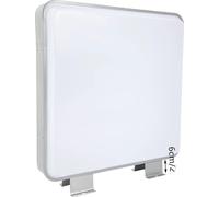 Caisson lumineux à LED, double face, étanche IP65, blanc, 16W