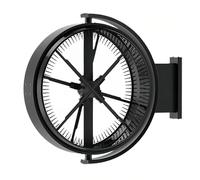 Caisson lumineux holographique 3D double face, projecteur de ventilateur hologramme 3D à œil nu avec contrôle par application,panneau d'affichage publicitaire stéréoscopique à lévitation(60cm)