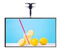 Caisson Lumineux LED, Cadre d'Affichage Publicitaire Mural - Panneau de Menu Lumineux pour Restaurants, Bars, Boutiques, Cafés Horizontal-60X70cm