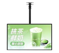Caisson Lumineux LED pour Affiche, Panneau Lumineux Publicitaire Ultra-Fin pour Affichage de Menus de Restaurants, Panneau de Menu Rétroéclairé Mural pour Confiseries Horizontal-40X50cm