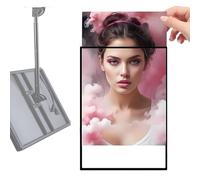 Caisson lumineux publicitaire LED - Présentoir d'affiches ultra-mince avec rétroéclairage - Porte-affiches pour menus et affiches de cinéma à emporter - Panneau de menu HorizontalScreen-40×60cm