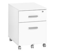 Caisson mobile 2 tiroirs Exprim - Blanc