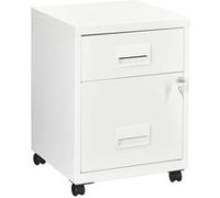 Caisson mobile 2 tiroirs - gris blanc - Pierre henry Blanc G