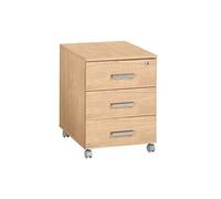 Caisson mobile 3 tiroirs chêne clair Exprim