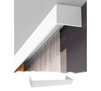 Caisson occultant personnalisable en aluminium de 330 cm - Idéal pour les stores, design sans trace, solution élégante de traitement de fenêtre pour une meilleure intimité et un contrôle de la lumière
